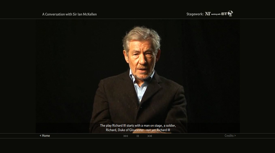 UNIT9 - National Theatre: A Conversation with Sir Ian McKellen
