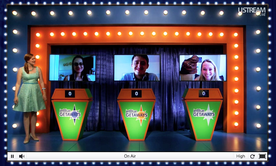 JetBlue Develops a Game Show for the Internet Age - The New York Times
