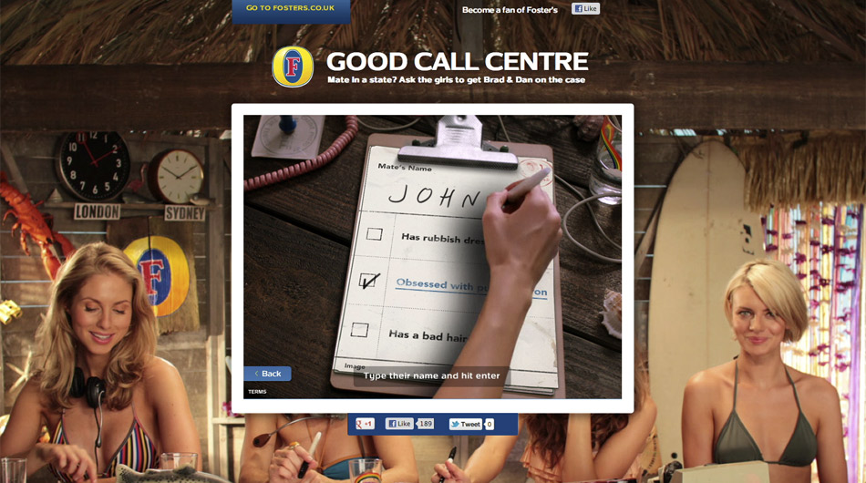 UNIT9 - Foster's: The Good Call Centre