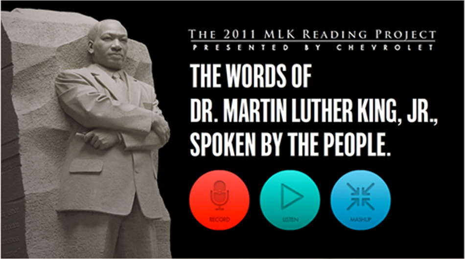 UNIT9 - Chevrolet: Martin Luther King - Reading Project